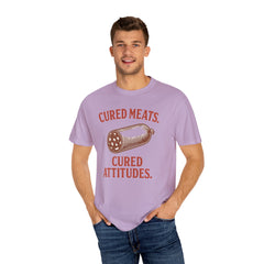 Cured Meats Graphic Tee - Funny Foodie Wear, Gift for Meat Lovers