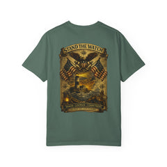 Stand the Watch Lighthouse Series T-Shirt — Patriotic Lighthouse Graphic Tee