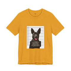 K9 Mugshot Personalized with your Dog T-Shirt