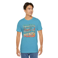 Coastal State of Mind Tee — Retro Beach Graphic T-Shirt