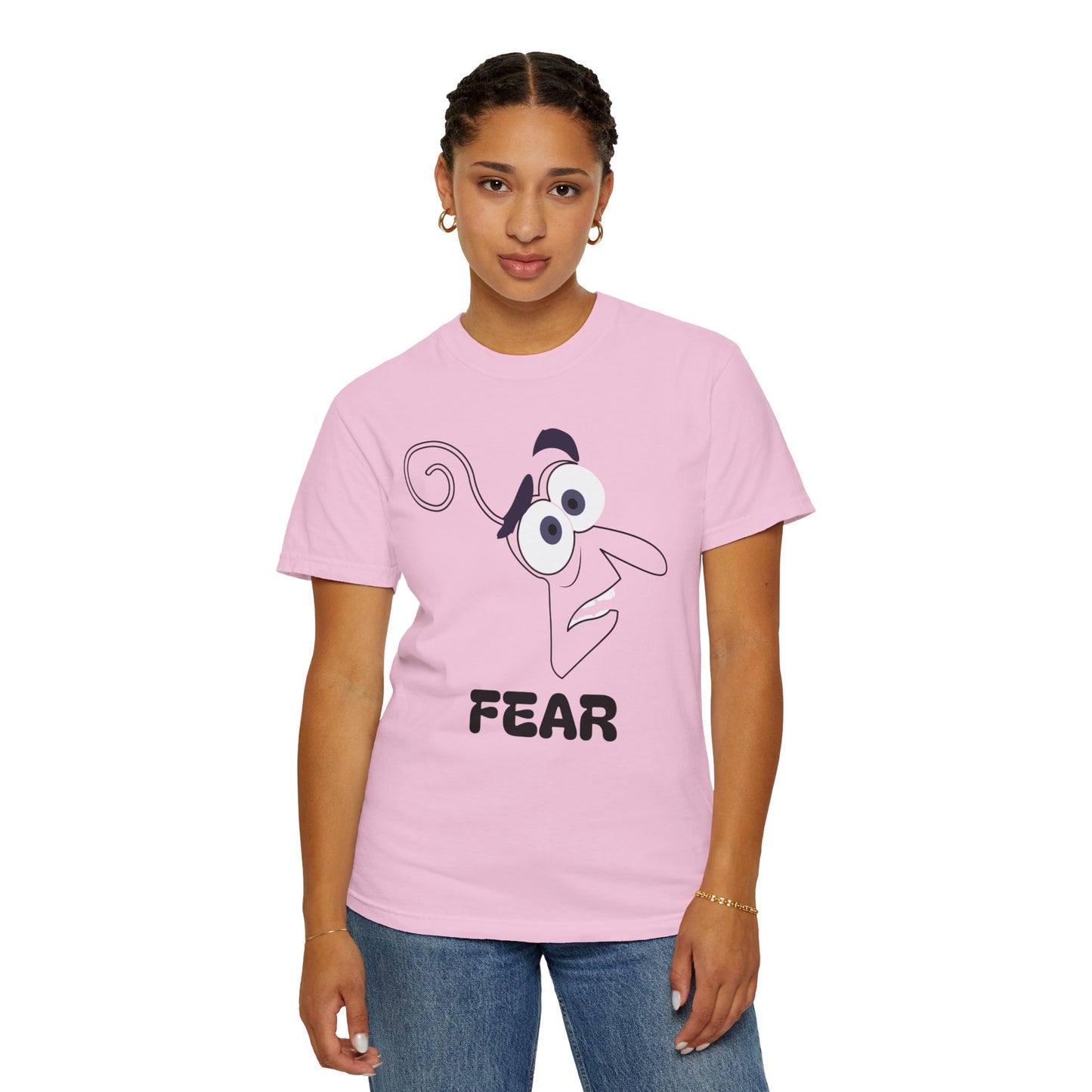 FEAR Emotion Graphic Unisex Comfort Colors Garment Dyed T Shirt