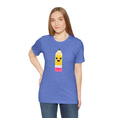 Emoji TEACHER PENCIL- Graphic Unisex Jersey Short Sleeve Tee