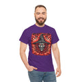 Flaming Fire Witch - Graphic Unisex Heavy Cotton Tee