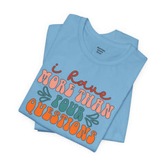 Groovy Four Questions Passover Unisex Tee