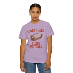 Cured Meats Graphic Tee - Funny Foodie Wear, Gift for Meat Lovers