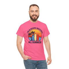 Summer Vibes Tee - Fun Casual Wear for Beach Lovers, Humor Tee, Gift for Surfing Enthusiasts, Summer Fashion