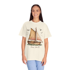 Sloop John B Sailboat T-Shirt — Vintage Nautical Tee