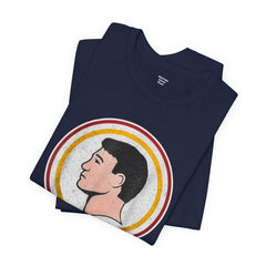 Graphic Tee - Funny Caucasians Satire Head Shot Unisex Jersey Short Sleeve Tee
