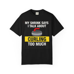 Funny Curling Enthusiast T-Shirt - Perfect Gift for Curling Lovers