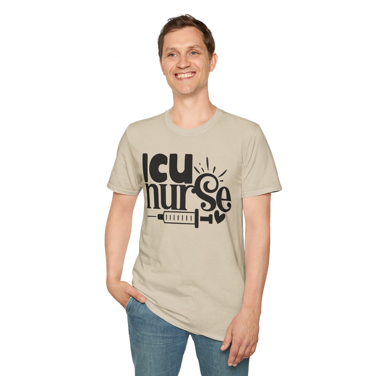 ICU Nurse - Unisex Softstyle Tee