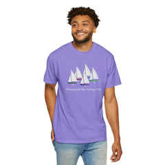Hempstead Bay Sailing Club T-Shirt — Vintage Sailboat Race Day Tee