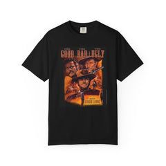 Vintage The Good The Bad And The Ugly Western Movie Poster Graphic T-Shirt