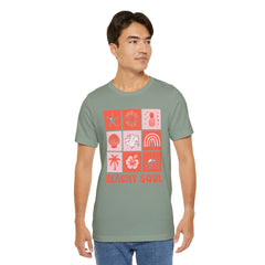Beachy Soul Unisex Jersey Tee - Perfect Summer Vibes, Casual Wear, Gift for Beach Lovers, Vacation Outfit, Relaxed Style