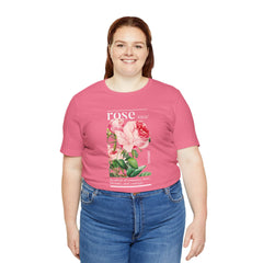 Rose Definition Unisex Tee - Symbol Of Romance, Love, Beauty And Courage
