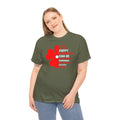 Memorial Day Poppy Tee, For Those Who Fought For Me, Unisex Cotton Tee