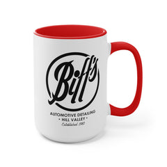Biff's Automotive Detailing Mug,Back To The Future,Car detailing mug,BTTF Novelty Mug,car enthusiast gift,movie merchandise mug,Biff Tannen
