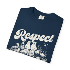 Polar bears, walrus, Arctic fox, reindeer (caribou), seals, beluga whales, narwhal Respect the Locals T-Shirt