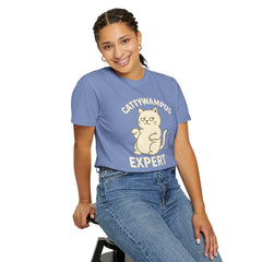 Cattywampus Expert T-Shirt | Funny Cat Tee, Gift for Cat Lovers, Cute Pet Shirt, Casual Wear, Unisex Apparel