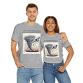 Life Is A Tornado and I am Just A Cow Being Spun Around For Cinematic Value - Unisex Heavy Cotton Tee