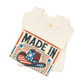 Made In America Cowboy Hat Graphic, Unisex Jersey Short Sleeve Tee