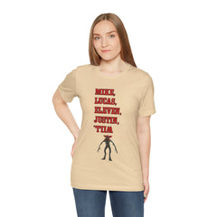 Unisex Jersey Tee - Retro Demogorgon Monster Design for Fans of Adventure & Fantasy