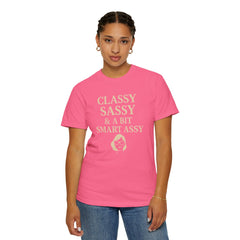 Classy Sassy T-shirt, Unisex Casual Top, Statement Tee, Gift for Her, Fashion Apparel, Birthday Humor Shirt