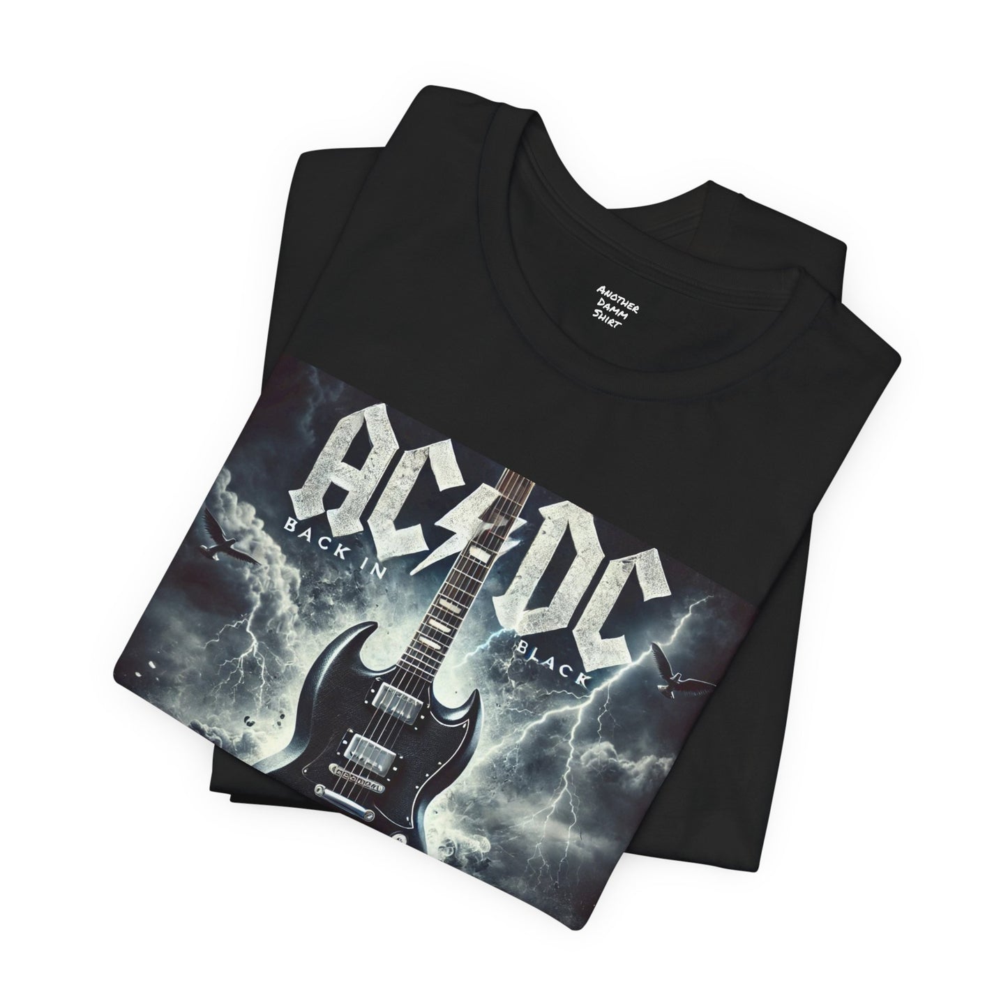 Back n Black, AC DC - Graphic Unisex Jersey Short Sleeve Tee