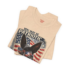 Personalized with your Dogs name and image - Patriotic Dog T-Shirt