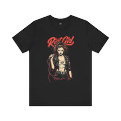 Punk Rock Riot Girl - Unisex Jersey Short Sleeve Tee