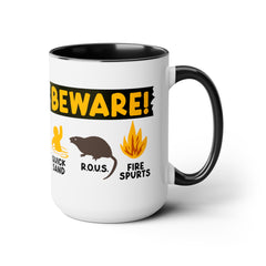 Funny Movie Mug, BEWARE! Quicksand R.O.U.S. Fire Spurts, Pop Culture, Princess Bride Mug, 80s Movie Classic, Unique Fan Gift, Cult Classic