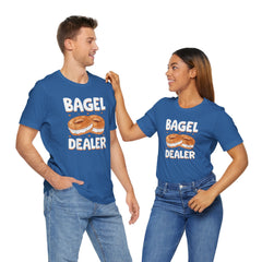 Funny Bagel Dealer Tee - Graphic Shirt