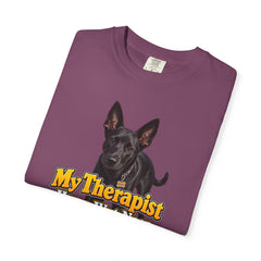 My Therapist Has a Wet Nose Personalized with your dog(s) image T-Shirt