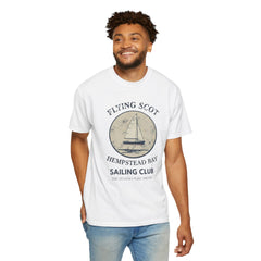 Hempstead Bay Sailing Club T‑Shirt — Flying Scot Hempstead Bay Vintage Sailboat Tee