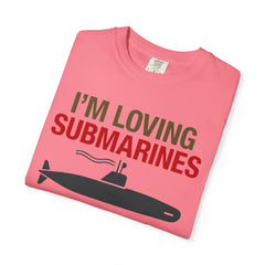 Submarine Lover T-Shirt, Nautical Tee, Gift for Submarine Fans, Funny Graphic Shirt, Summer Casual Wear