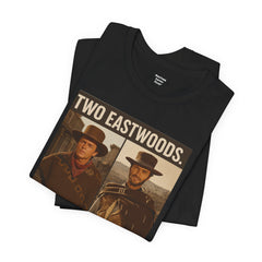 Vintage Western T-Shirt - Two Eastwoods - No Flux Capacitor Required
