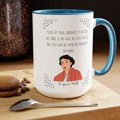Virginia Woolf Quote Mug