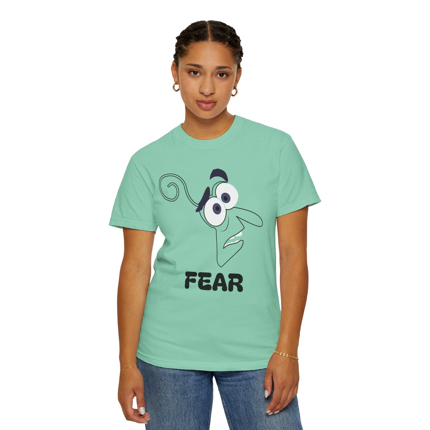 FEAR Emotion Graphic Unisex Comfort Colors Garment Dyed T Shirt