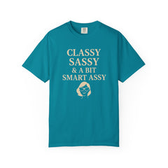Classy Sassy T-shirt, Unisex Casual Top, Statement Tee, Gift for Her, Fashion Apparel, Birthday Humor Shirt