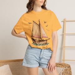 Sloop John B Sailboat T-Shirt — Vintage Nautical Tee