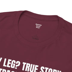 Amputee Exploding JetPack Humor - Unisex Garment-Dyed T-shirt