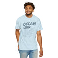 Dolphins, Ocean Child -  Graphic Unisex Garment-Dyed T-shirt