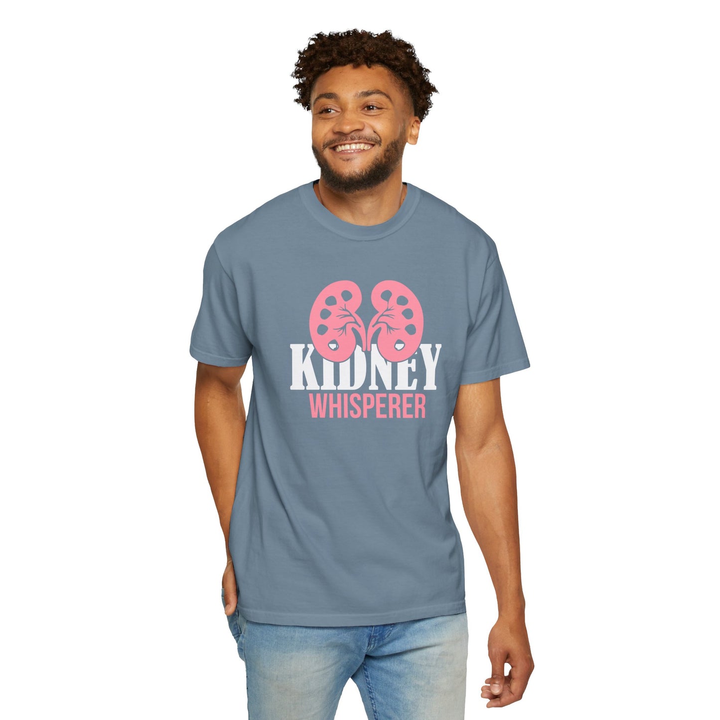 Kidney Whisperer Graphic Unisex Garment-Dyed T-shirt