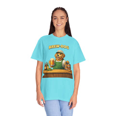 Golden Retriever Brewer Beer T-Shirt — Cute Brew-Dog Graphic Tee