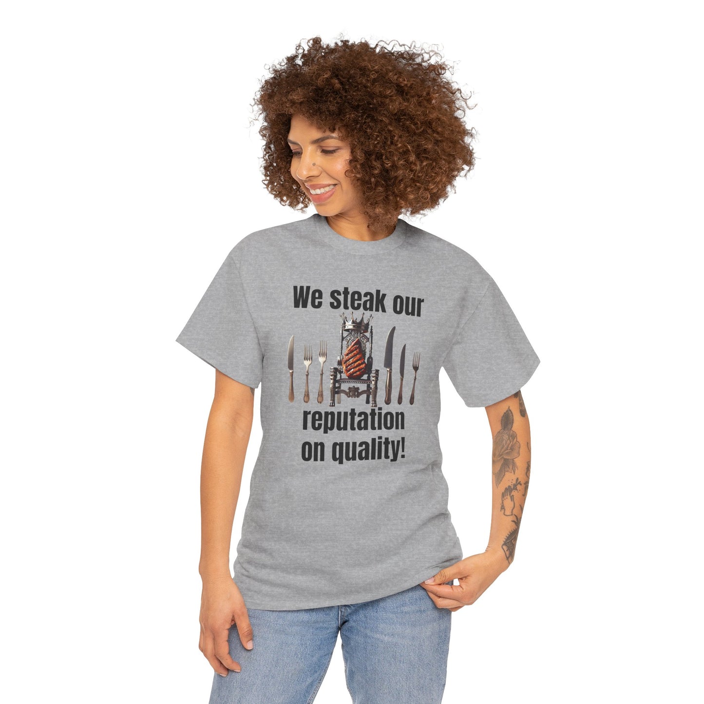 Butcher We steak our reputation on quality! - Unisex Tee