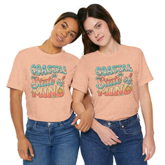 Coastal State of Mind Tee — Retro Beach Graphic T-Shirt