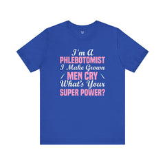 Phlebotomist Humor Tee, Funny Medical Shirt, Nurse Gift, Blood Tech Wear, Cute Phlebotomy Humor, Healthcare Apparel