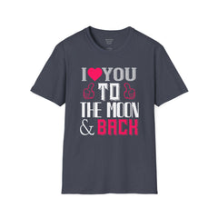 Valentines Day - European Printed Unisex Softstyle T-Shirt, I Love You Shirt,Romantic gift, gift for her, gift for him, couples t-shirt,Love