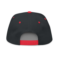 Rugby Players Embroidered Flat Bill Cap — Multicolor Team Sports Hat