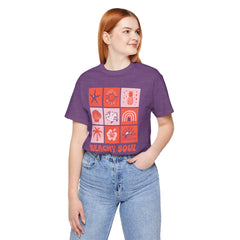 Beachy Soul Unisex Jersey Tee - Perfect Summer Vibes, Casual Wear, Gift for Beach Lovers, Vacation Outfit, Relaxed Style