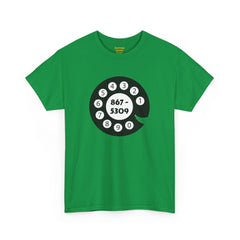 867-5309 Rotary Dial Tee: 80s Pop Music, Jenny's Number